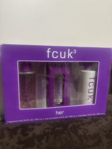 Fcuk 100ml edt 250ml - fcuk,