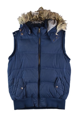 Fat face blue - padded, gilet