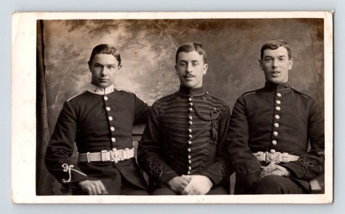 Military three soldiers in - three,