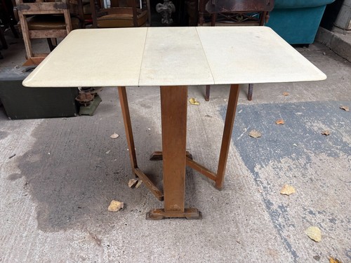 1950s drop leaf table dining - leaf,