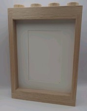Lego Wooden Photo Picture Frame Display Double Sided Stackable 6 X 4