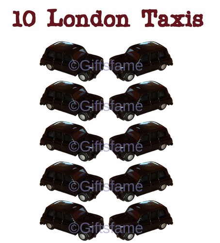 London black cab taxi - black,