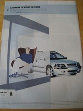 SCANDINAVIAN CHIC WITHOUT THE PLYWOOD VOLVO FOR LIFE CARS ADVERT A4 SIZE FILE X