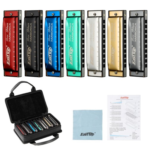 Easttop harmonica set 7 - harmonica, of