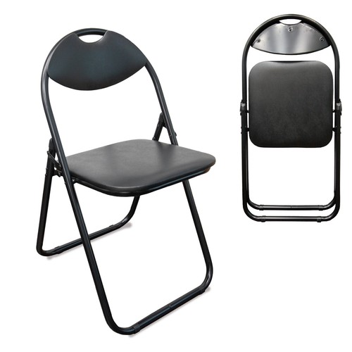 Folding chairs padded - padded, faux