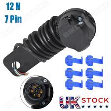 Universal 7 Pin 12n Single Towing Electrics Towbar Wiring Trailer Caravan Socket