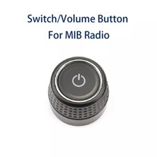 For VW RCD360 RCD440 RCD410 280 280C MIB Car Radio Knob Button Turn Knob Left UK