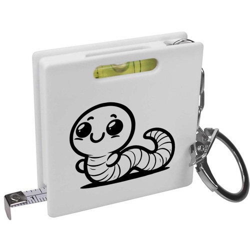 Cute worm keyring tape - worm',