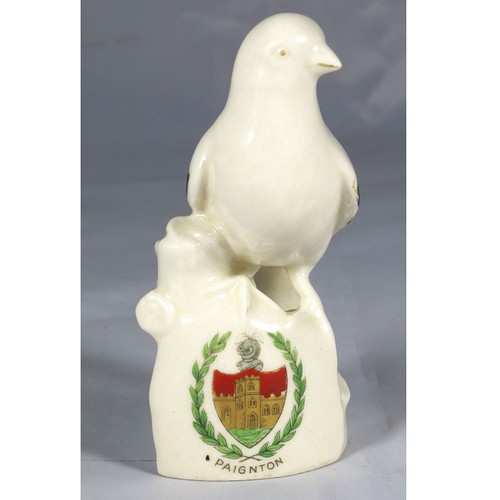 Vintage crested ware - bird, on