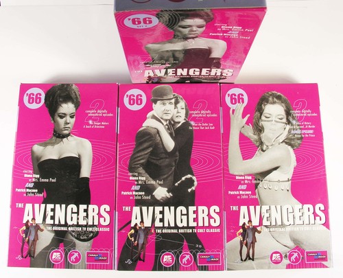 The avengers vhs - 1966, set