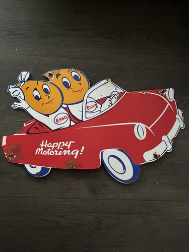 Vintage style esso happy - vintage,