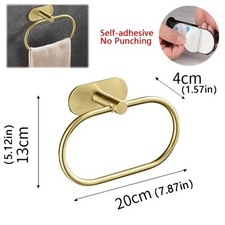 Bathroom Towel Ring Rack