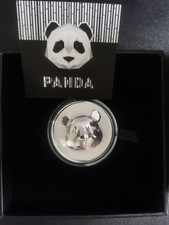 2022 Fiji Panda Ultra High Relief 3D 1oz .999 Silver $1 Coin number 0030 / 2500