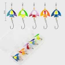 Zinc Alloy Spinner Lures Set