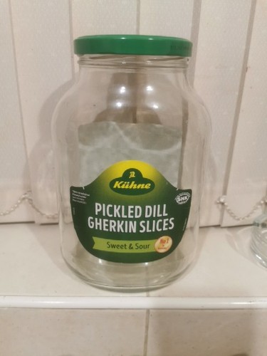 Big glass jar empty - jar,