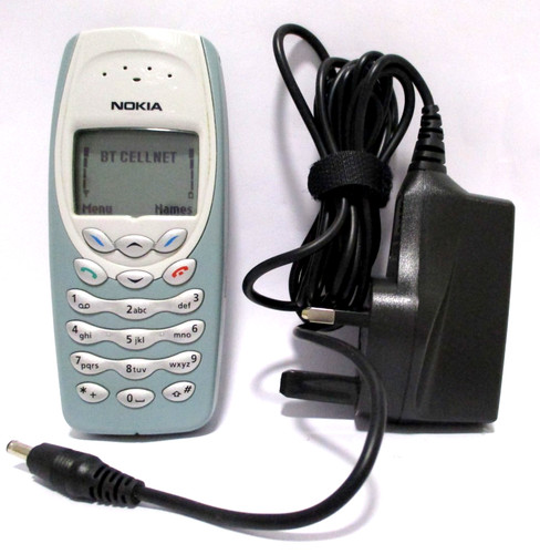Nokia 3410 blue - blue, retro