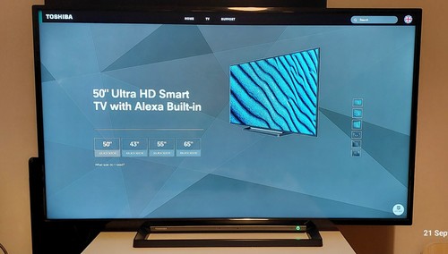 Toshiba 50in 50uk3c63db - tv,