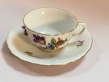 Meissen Porcelain Cup & Saucer