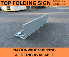 TOP FOLDING ELECTRICAL SIGN