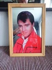 ELVIS PRESLEY - ELVIS MIRROR PICTURES - GREAT  QUALITY IN WOODEN FRAMES - 1980's