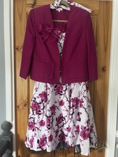 KALIKO ideal wedding outfit. Pink/white size 14