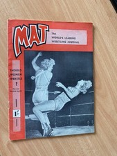 MAT - THE WORLDS LEADING WRESTLING  JOURNAL - VOL5 NO.6 - SHOULD WOMEN WRESTLE ?