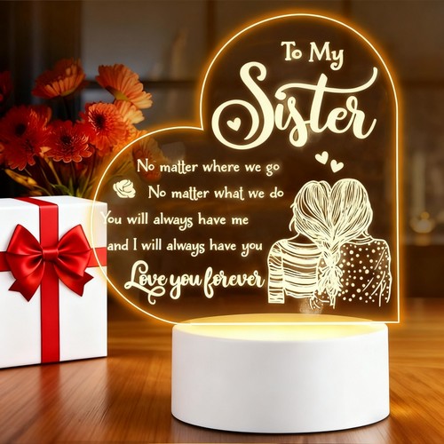 Sister gift led light - gift,