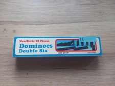 Dominoes Traditional Parlour Games Double Six, 28-piece Set 