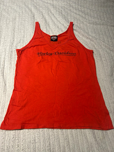 Harley davidson women orange - women's,