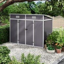 8x4 ft Lockable Plastic Garden