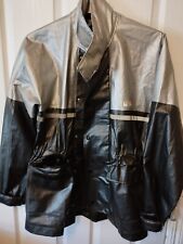 Rare Vintage Honda Boutique Geneva Reflective Waterproof Motorcycle Jacket, S