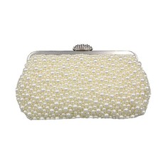 Women's Pearl  Clutch Bag