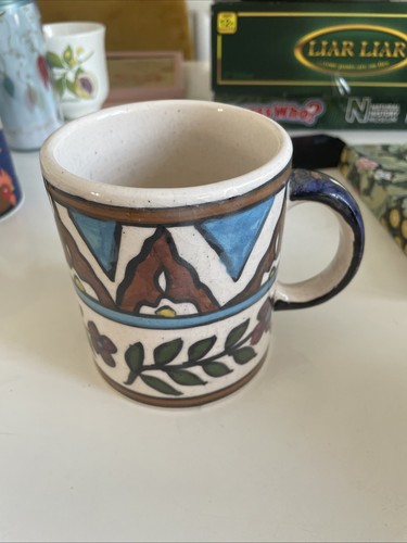 Hand painted studio pottery - hand,