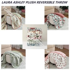 LAURA ASHLEY PLUSH REVERSIBLE