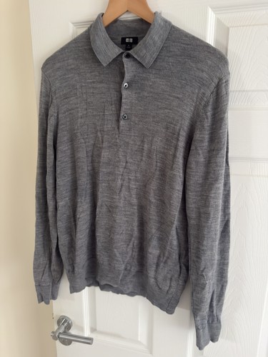 Uniqlo merino knit polo shirt - uniqlo,