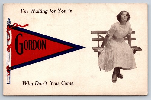 Gordon postcard 1912 - pa,