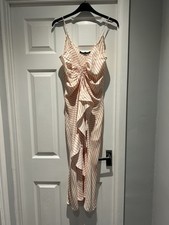 Zara Dress Medium Pink White