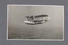 SAUNDERS ROE SARO LONDON FLYING BOAT VINTAGE BEKEN POSTCARD 2