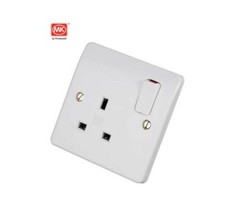 MK Logic Plus 13A 1-Gang DP