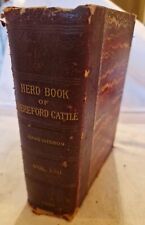 Herd Book of Hereford Cattle, 1505 to 15809, Vol XX11, 1891 farmers gift