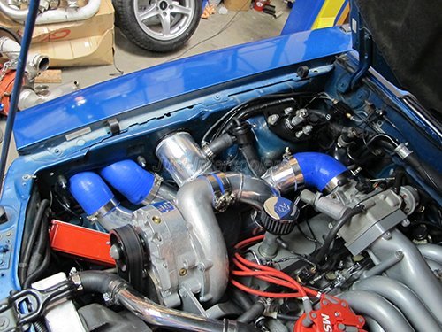 Supercharger cold intake - 4",