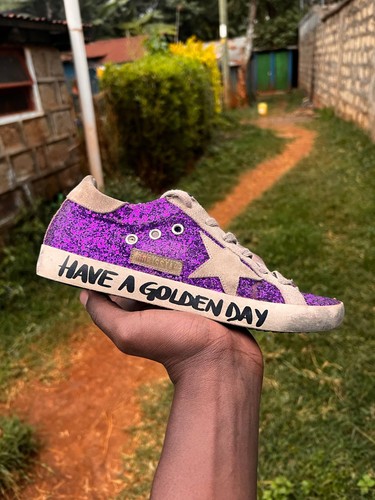 Golden goose super star purple - goose,