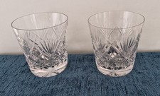 Vintage Lead Crystal Set of 2