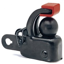 Bicycle towbar F1 Hebie, black, for saddle bolts