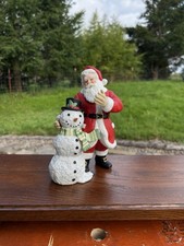 Lenox Santa 1999 with Snowman