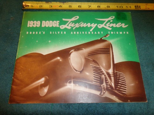 1939 dodge car - 1939, brochure