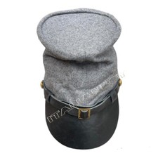 American Civil war  confederate (Forage) Bummer Hat Grey Kepi SIZE: (S,M,L,XL )