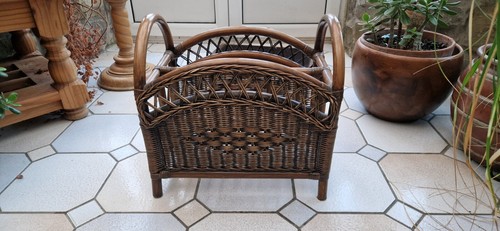 Vintage cane bamboo - cane,