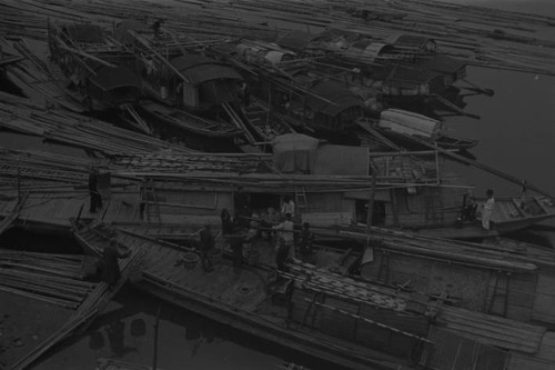 Guilin china houseboats with - guilin, china,