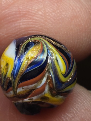 Rare multi swirly feather - rare,